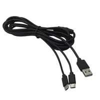 Ventaris C100B USB Type-C Dual töltőkábel 2 m fekete PS5 és Series X és Series S kompatibilis #4