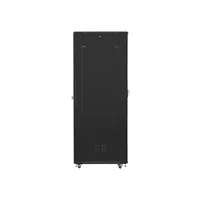 LANBERG FF01-8047-12B 47U 19" rack 800x1000mm fekete edzett üvegajtó lapraszerelt #5