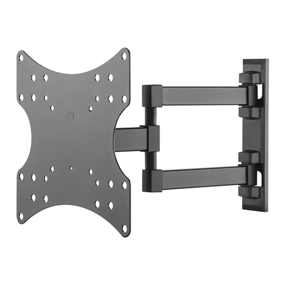 Stell 35057269 Sho 4540 23"-42" VESA 75x75 100x100 200x100 200x200 fekete acél 20 kg forgatható 90° elforgatás 10° #2