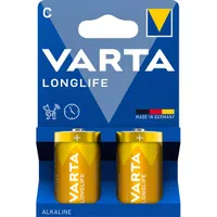 VARTA 4114101422 Longlife C elem 2db csomag alkáli