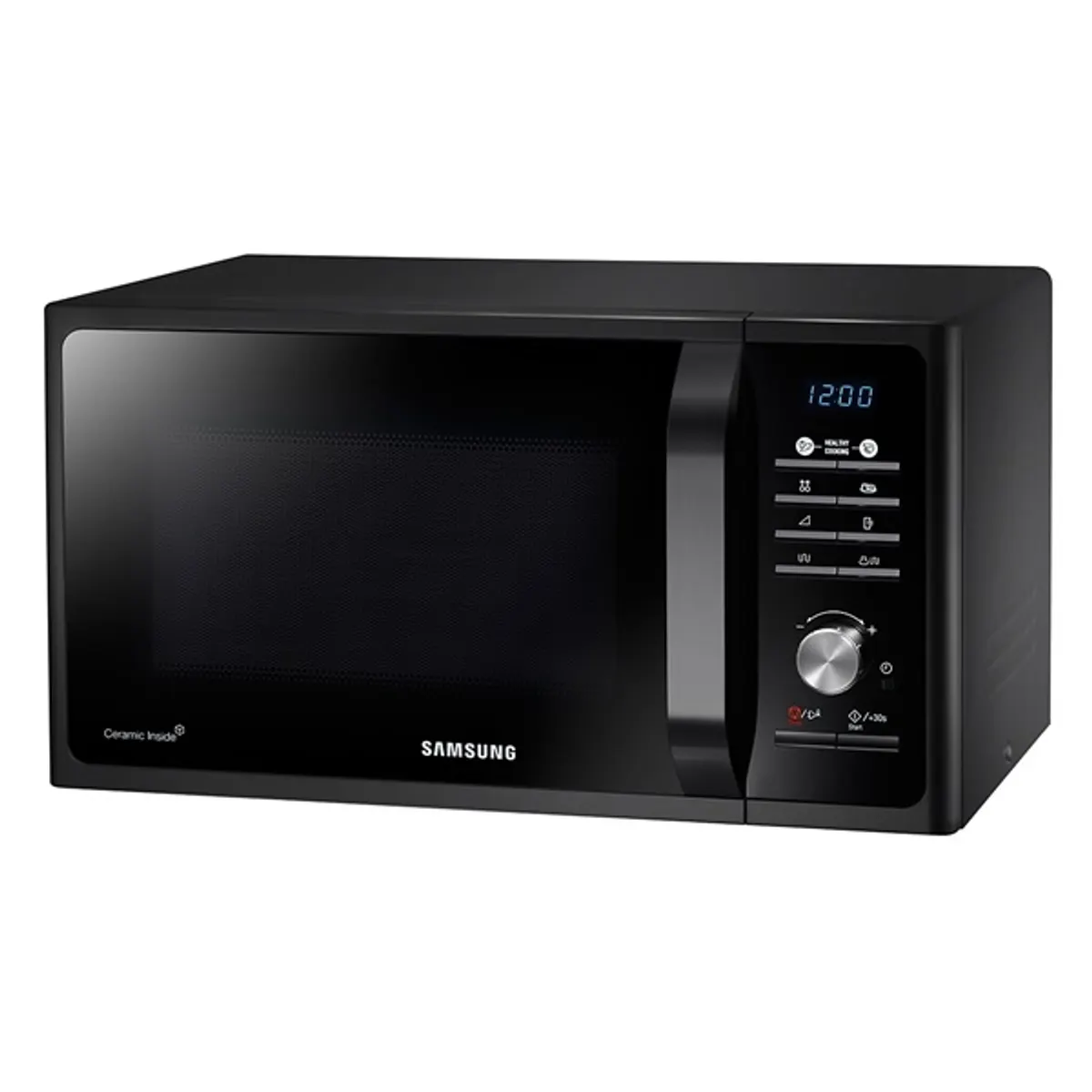 SAMSUNG MG23F301TAK/EO Mikrohullámú sütő 23 L 1100 W fekete kerámia belső bevonat LED kijelző érintőgombos vezérlés grill #4