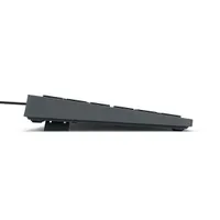 Hama 13173058 CK-400 fekete-szürke membrán vezetékes USB-C-USB-A adapterrel 180 cm magyar kiosztás 80 százalékos újrahasznosított abs #3