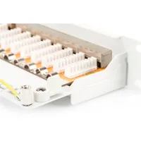 DIGITUS DN-91624S Patch panel 24-port 1U 19" CAT 6 árnyékolt szürke #4