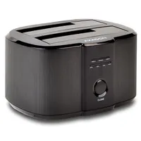 AXAGON ADSA-ST Dual HDD dokkoló USB 3.0 2,5" és 3,5" SATA 6G UASP klónozás alumínium fekete külső #1
