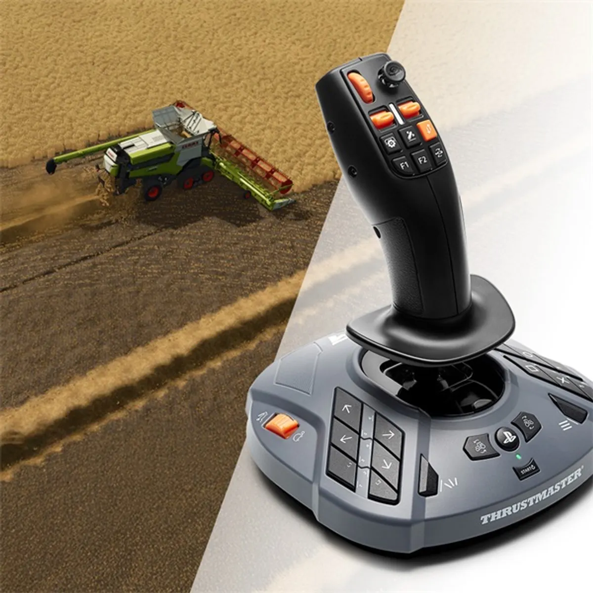 Thrustmaster 4160881 SimTask FarmStick 33 gombos vezetékes PC és PS5 fekete #7