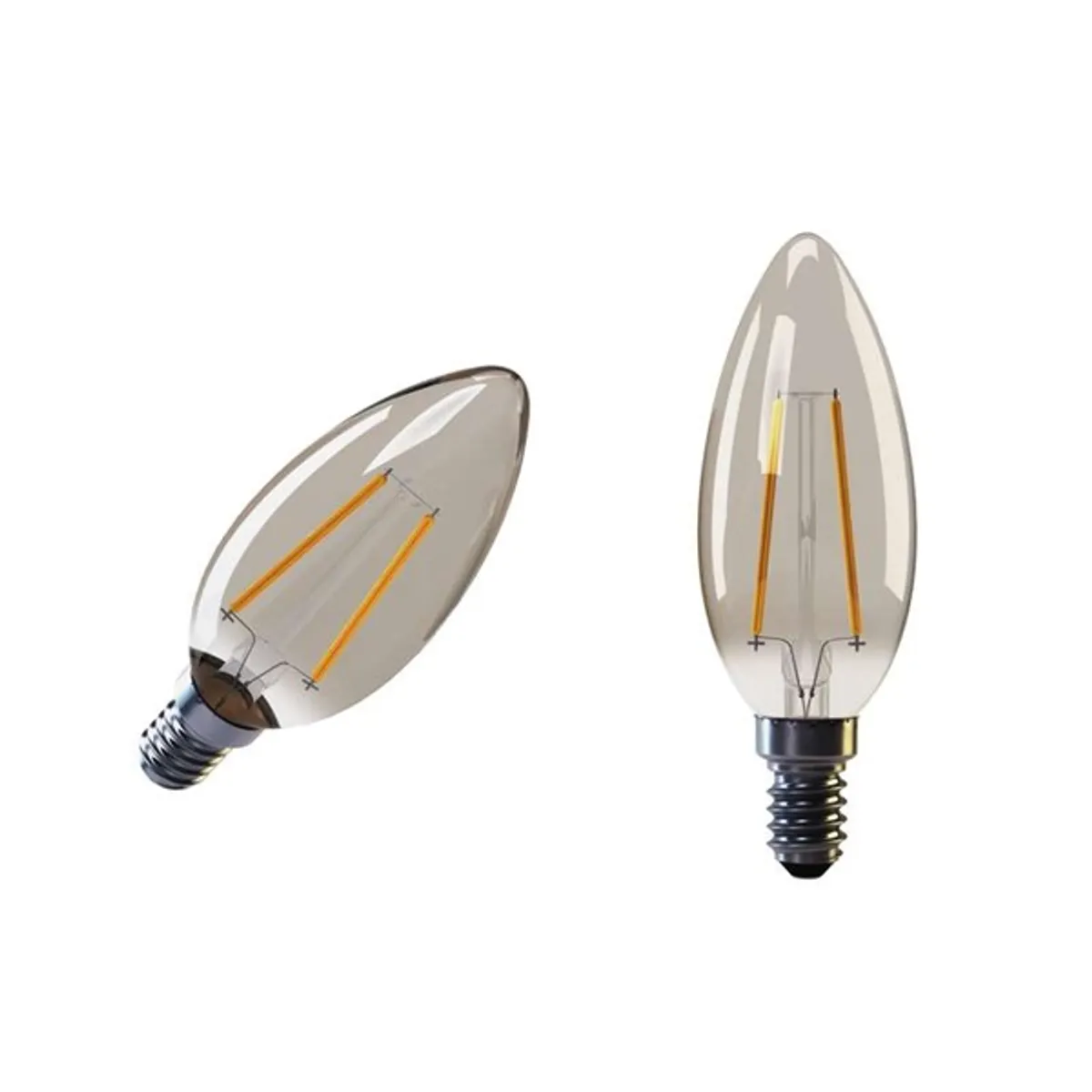 EMOS Z74300 LED fényforrás gyertya vintage E14 2W 2200 K 170 lm 360 fok #2