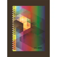 Pátria design P1112-0529 Colorido A4 200 lap vonalas spirálfüzet #3