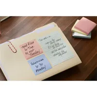 Post-it 7100259123 jegyzettömb 76x76mm 100 lapos újrahasznosított PEFC vegyes #3