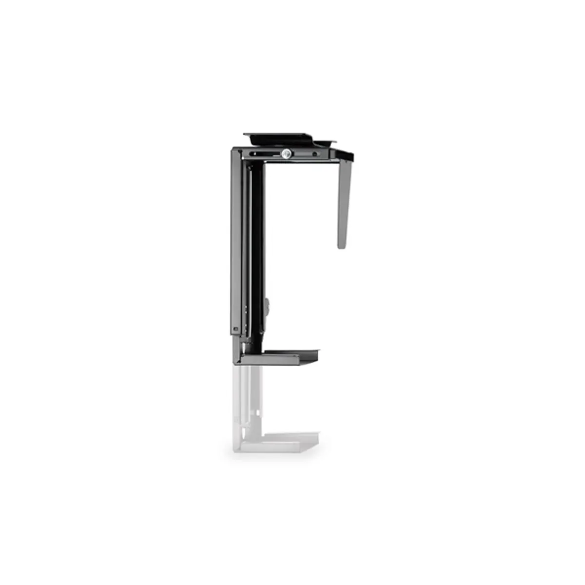 DIGITUS DA-90411 Univerzális asztali számítógép tartó 30-51 cm magas 8,8-20,3 cm szélesség 360° forgatás max. 10 kg acél fekete #3