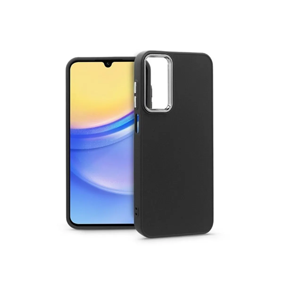 Haffner HF240225 Frame szilikon hátlap fekete Galaxy A15 4G és Galaxy A15 5G Samsung #1