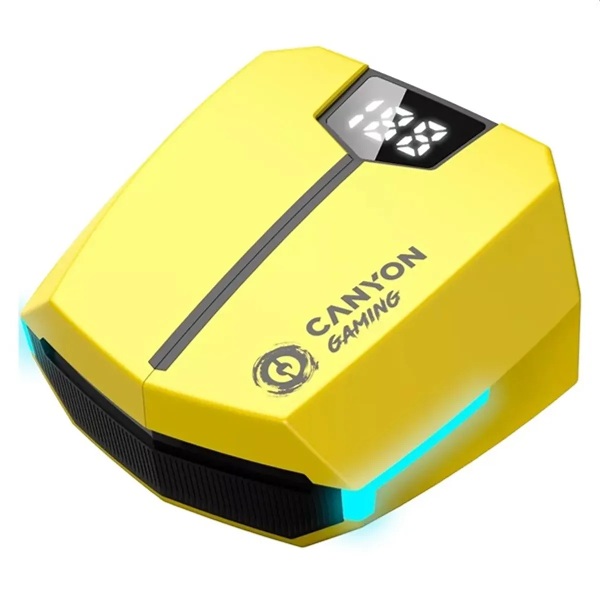 Canyon CND-GTWS2Y Doublebee GTWS-2 true wireless fülhallgató Bluetooth 5.3 13 mm USB-C sárga 4 óra #2