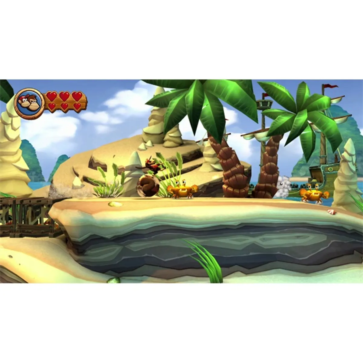 Nintendo NSS133 Donkey Kong Country Returns HD 3 év Játékszoftver Nintendo Switch Platformer standard #4