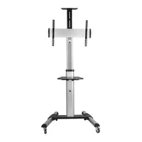 Stell 35050153 SOS 4100 profi prezentációs állvány 50 kg VESA 200x200 600x600 40"-100" ezüst acél #2