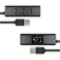 Axagon HUE-S2BP négyportos USB 3.0 hub tápegységgel 1,2 m kábellel #5