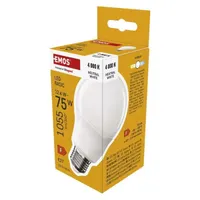 Emos ZL5F53 Basic A60 12W 1055lm E27 4000K természetes fehér LED izzó #3