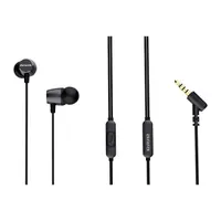 Aiwa ESTM-30BK ESTM-30 fekete 120 cm 3,5 mm beépített mikrofon 16 ohm 10 mm 20 - 20000 Hz 105 dB vezetékes