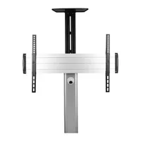 Stell 35050153 SOS 4100 profi prezentációs állvány 50 kg VESA 200x200 600x600 40"-100" ezüst acél #4