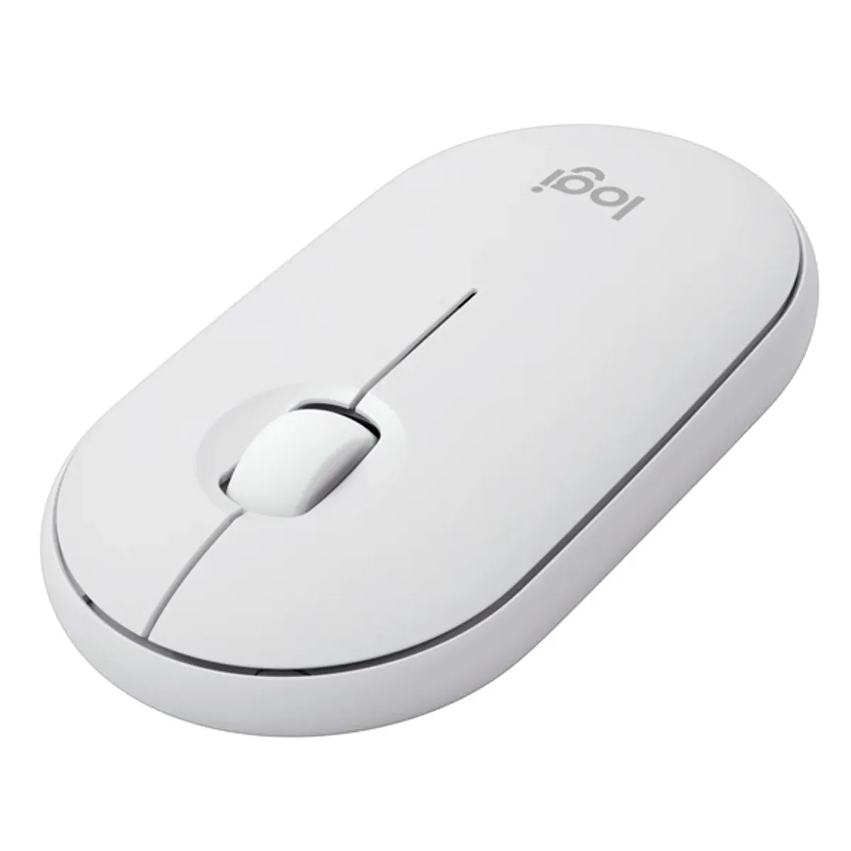 Logitech 910-007013 Pebble Mouse 2 M350s Mini fehér Bluetooth 4000dpi halk kattintás kétkezes #3