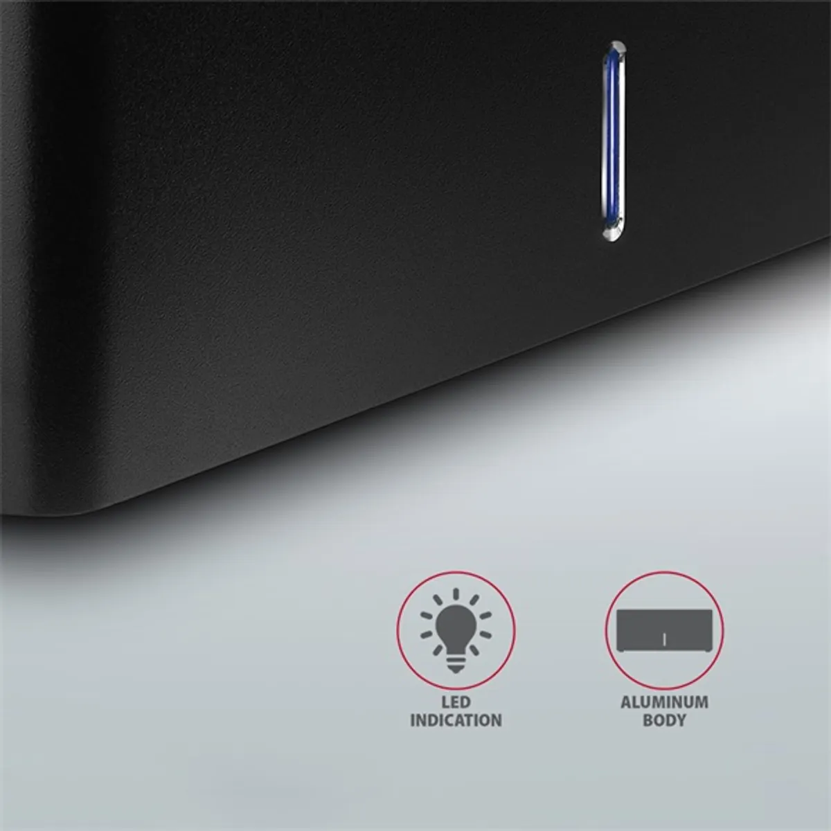 AXAGON ADSA-SN külső HDD dokkoló alumínium USB 3.2 Gen1 2.5" és 3.5" HDD SSD SATA III 6Gbps #7