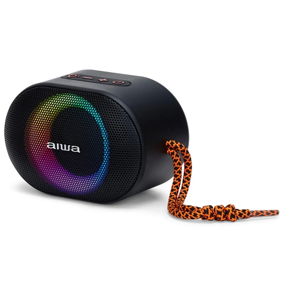 AIWA BST-330BK BST-330 Bluetooth hangszóró 10W IPX6 USB-C AUX microSD mikrofon LED #2