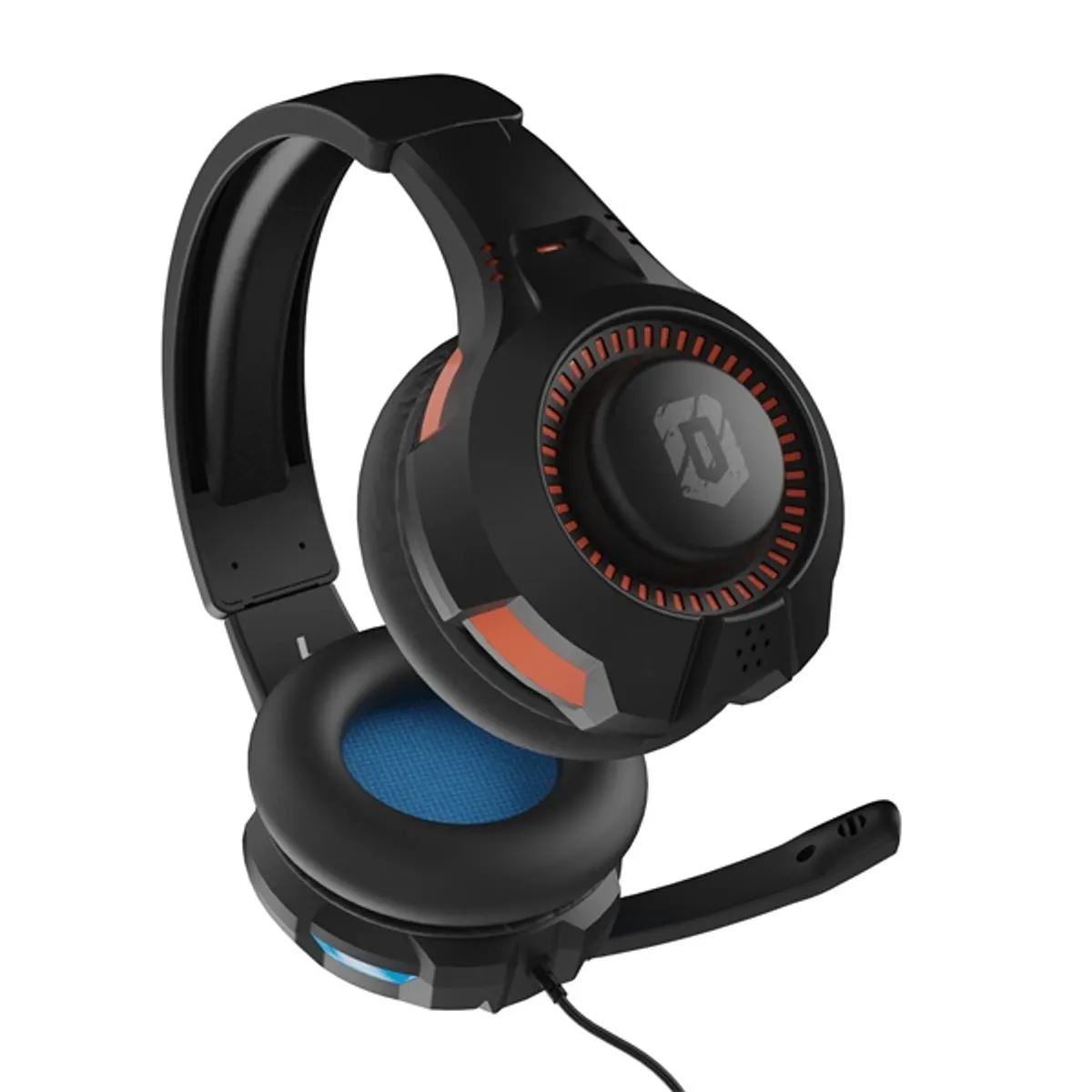ARMOR3 M07222-BUOR SoundTac fejhallgató 120 cm 3,5 mm fekete-kék-narancssárga kompatibilis Xbox Series X, Series S, Nintendo Switch, PlayStation 4, PlayStation 5, PC #2