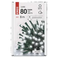 EMOS D4AC02 világítás 8m 80LED IP44 beltéri kültéri időzítő 230 V AC #6