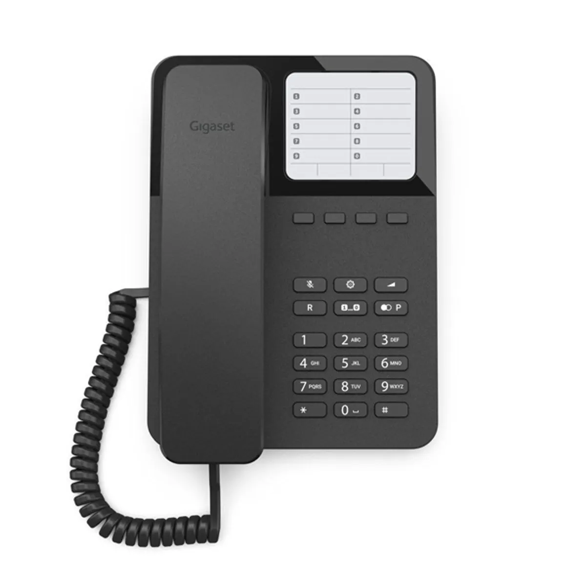 Gigaset S30054-H6538-S201 Desk 400 fekete asztalra és falra szerelhető #5