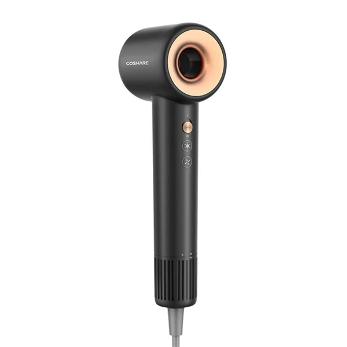 GOSUND NITEBIRD HD10E BLACK hajszárító HD10E 1600 W 3 sebesség 4 hőmérséklet ionizáció 57 dB 390 g #2