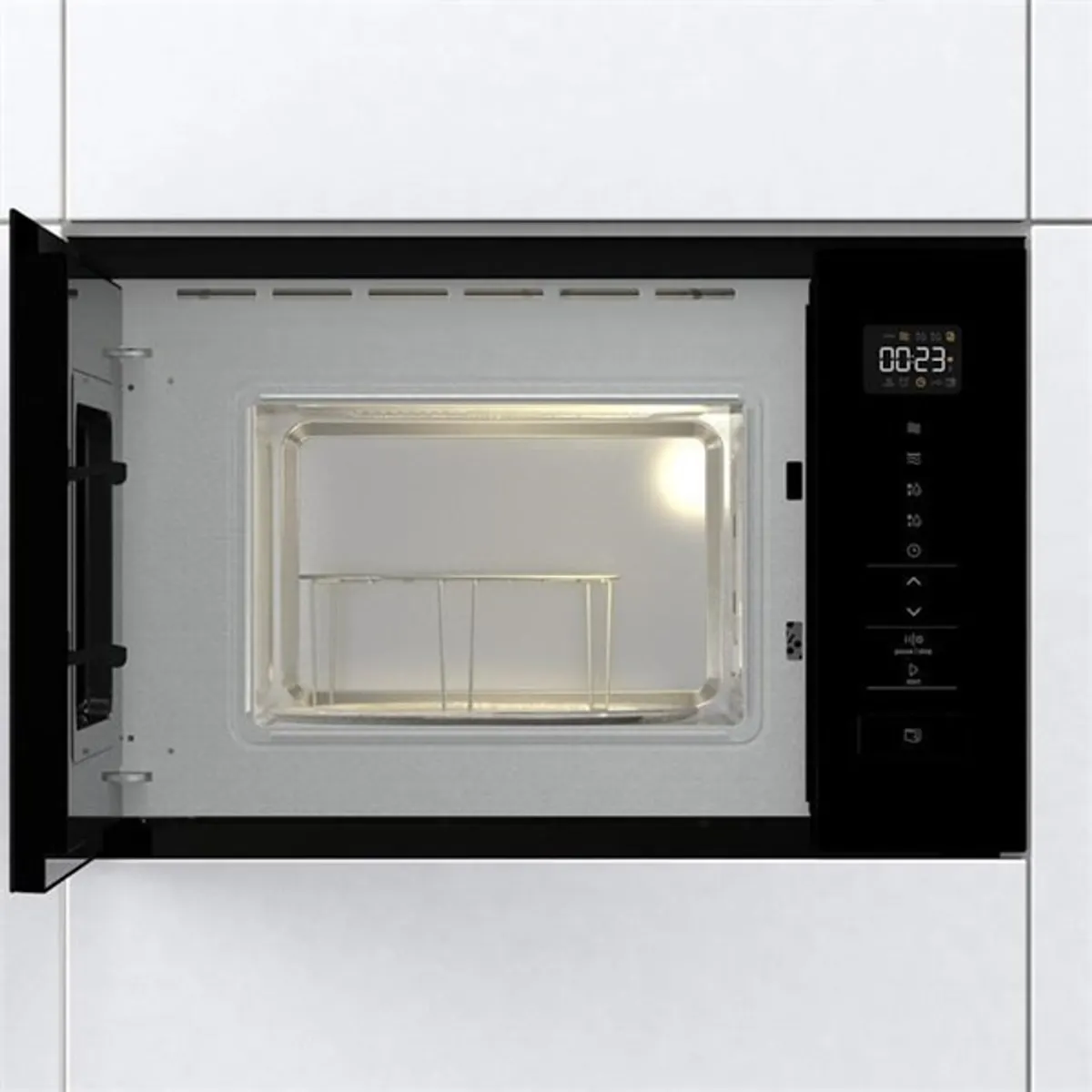 Gorenje 745281 BM201SG3DBG 800W 20L fekete grill beépíthető #2