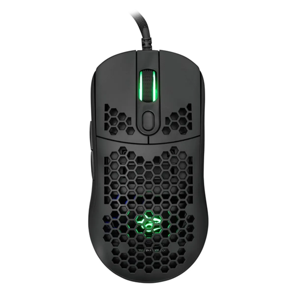 White Shark WS GM-5007B GALAHAD 6400 dpi fekete gamer egér USB 2.0 RGB 1,8 m #2