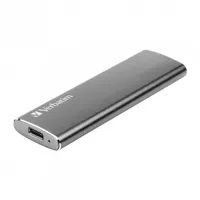 Verbatim 47454 Vx500 2048 GB olvasás 500 MBs írás 430 MBs USB-C USB 3.2 Gen2 szürke