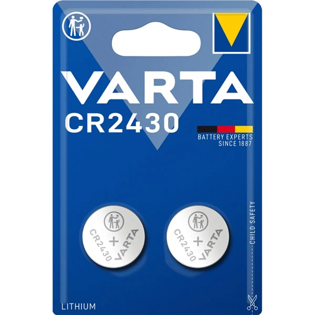 VARTA 6430101402 CR2430 lithium gombelem 2 db #3