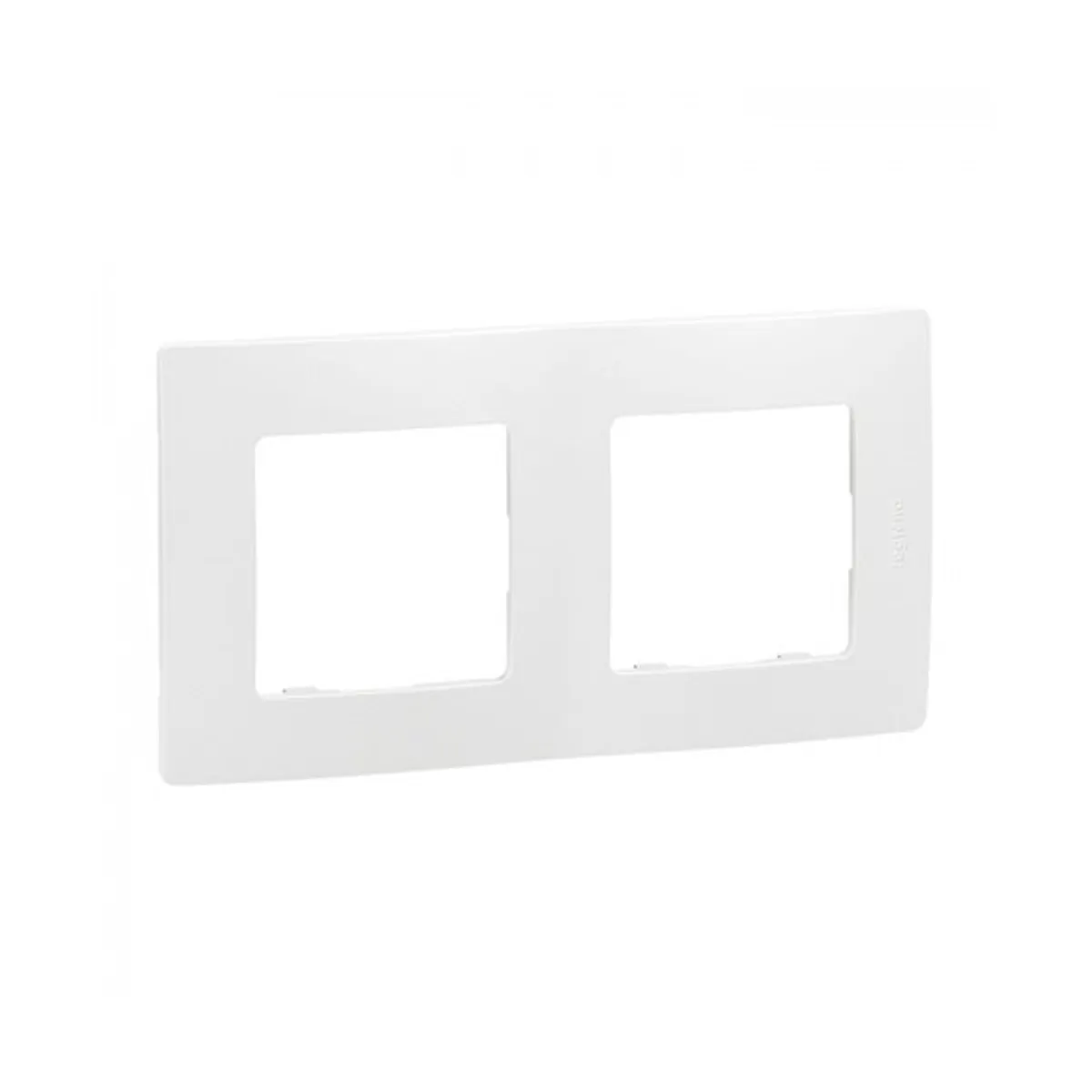 Legrand 665002 Niloé keret 2-es fehér műanyag 156x86x10 mm IP20 #1