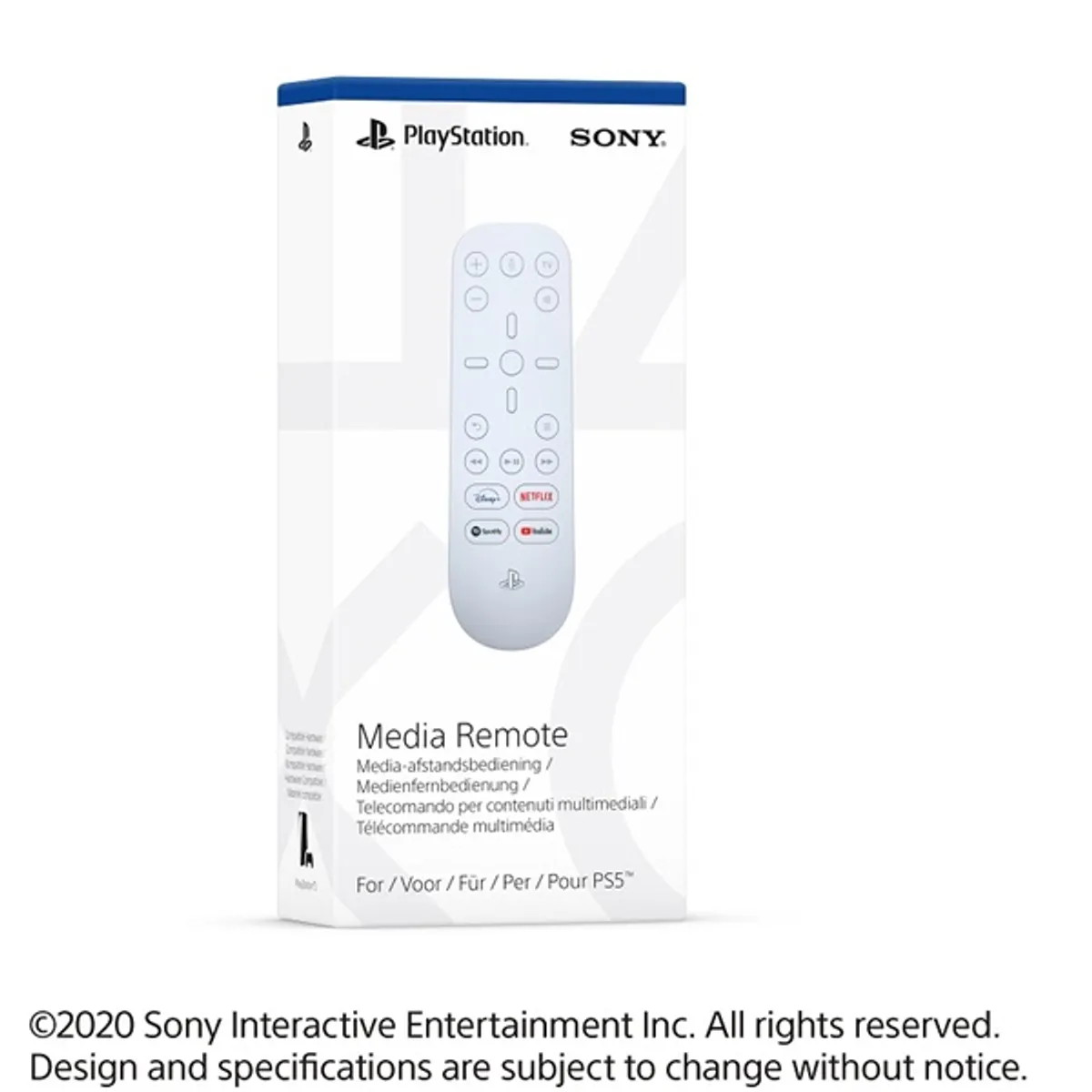 Sony 2806961 PlayStation 5 media remote konzol távirányító #1