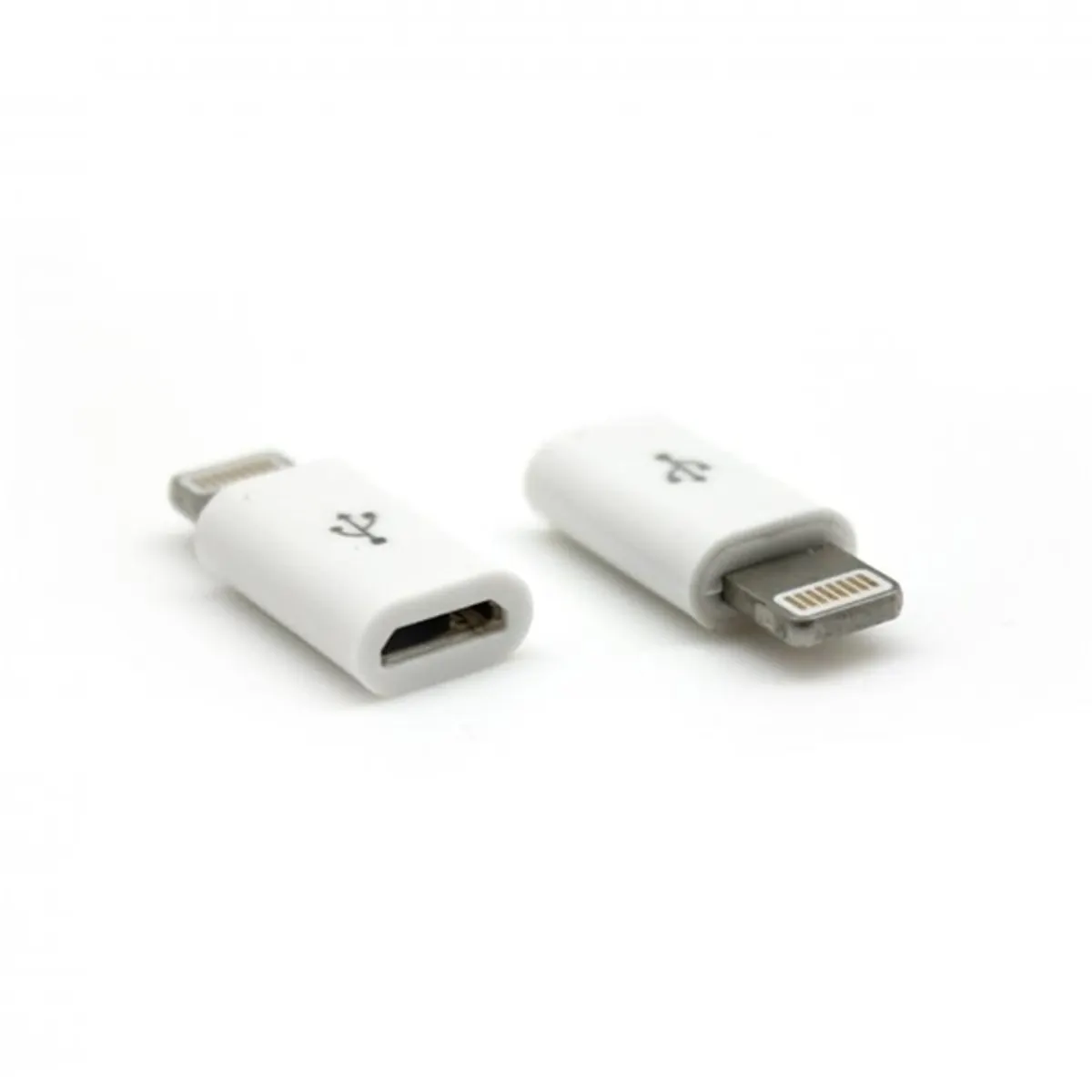 SBOX AD.MUSB-IPH5/R micro usb iPhone 5 Lightning adapter fehér #1
