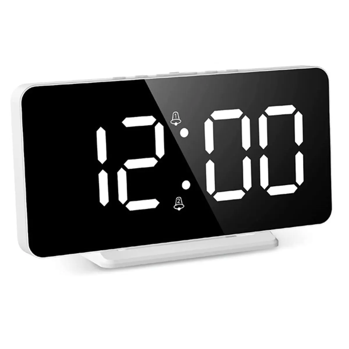 TOO DC-220-W ébresztőóra hőmérséklet kijelzővel LED Fehér #1