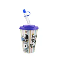 TITIZ AP-9127 Pohár - szívószállal 0,4l #2