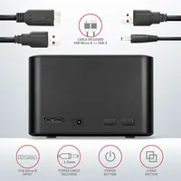 AXAGON ADSA-D25 duál dokkoló külső USB SATA 2,5" fekete #7