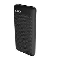 AVAX AVAX_PB120 PB120 Lighty 10000 mAh Power Bank PD 3.0 20W USB-C 2 USB-A Fekete