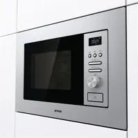 Gorenje 740247 BM201AG1X inox 800W 20L beépíthető mikrohullámú sütő #3