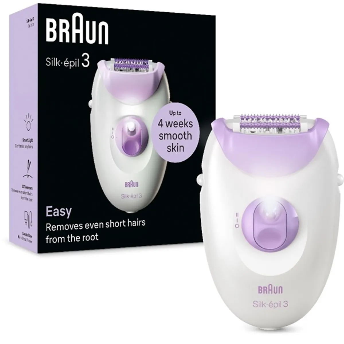 Braun Silk-epil SE3000 epilátor csipeszek száma:20 masszázs funkció:van kapcsolódási technológia:vezetékes #2