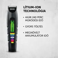 WAHL 7700000052 Color Trim Advanced testszőrnyíró Li-ion akku 0,5-13 mm 9 hosszbeállítás 4 pengés mosható gyorstöltés #6