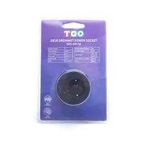 TOO GPS-201-1B süllyesztett hálózati elosztó schuko usb-a 5v 2.4a fekete 1.8 m #4