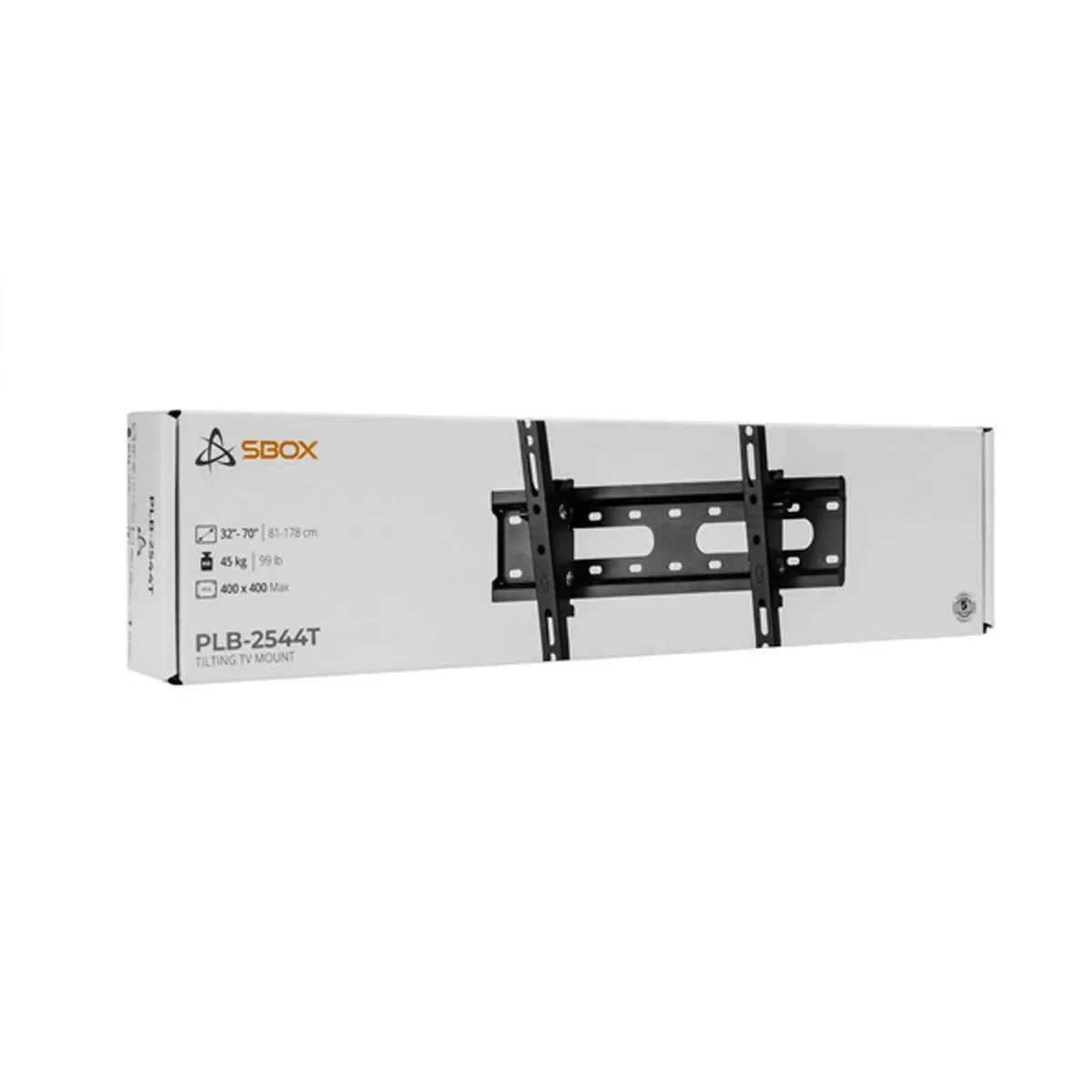 SBOX PLB-2544T-2 dönthető fali konzol 32"-70" VESA 400x400 45 kg 12° #8