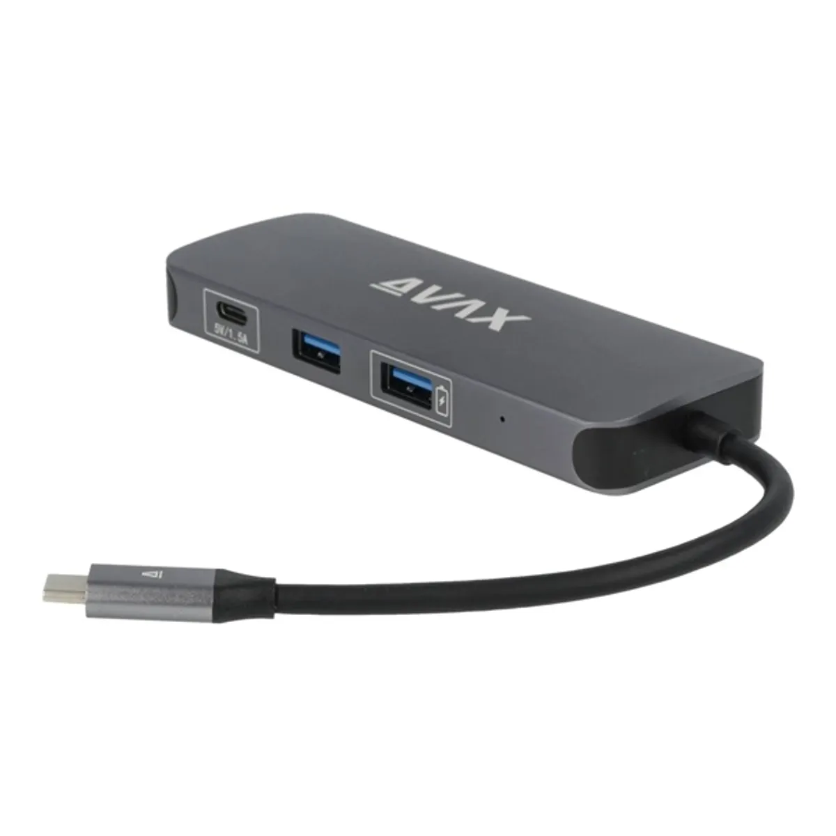 AVAX HB612 connect 8in1 4 usb usb-c hdmi micro sd rj45 #3