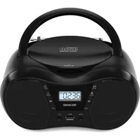 Sencor 35059801 SPT 2300 BK Bluetooth CD MP3 USB FM hordozható 4,0 W