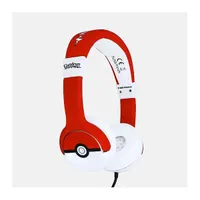 OTL PK0758 Pokéball gyermek fejhallgató 3-7 év - 30 mm - 32 ohm - 20 Hz-20 kHz - 85 dB - 0,9 m - 3,5 mm