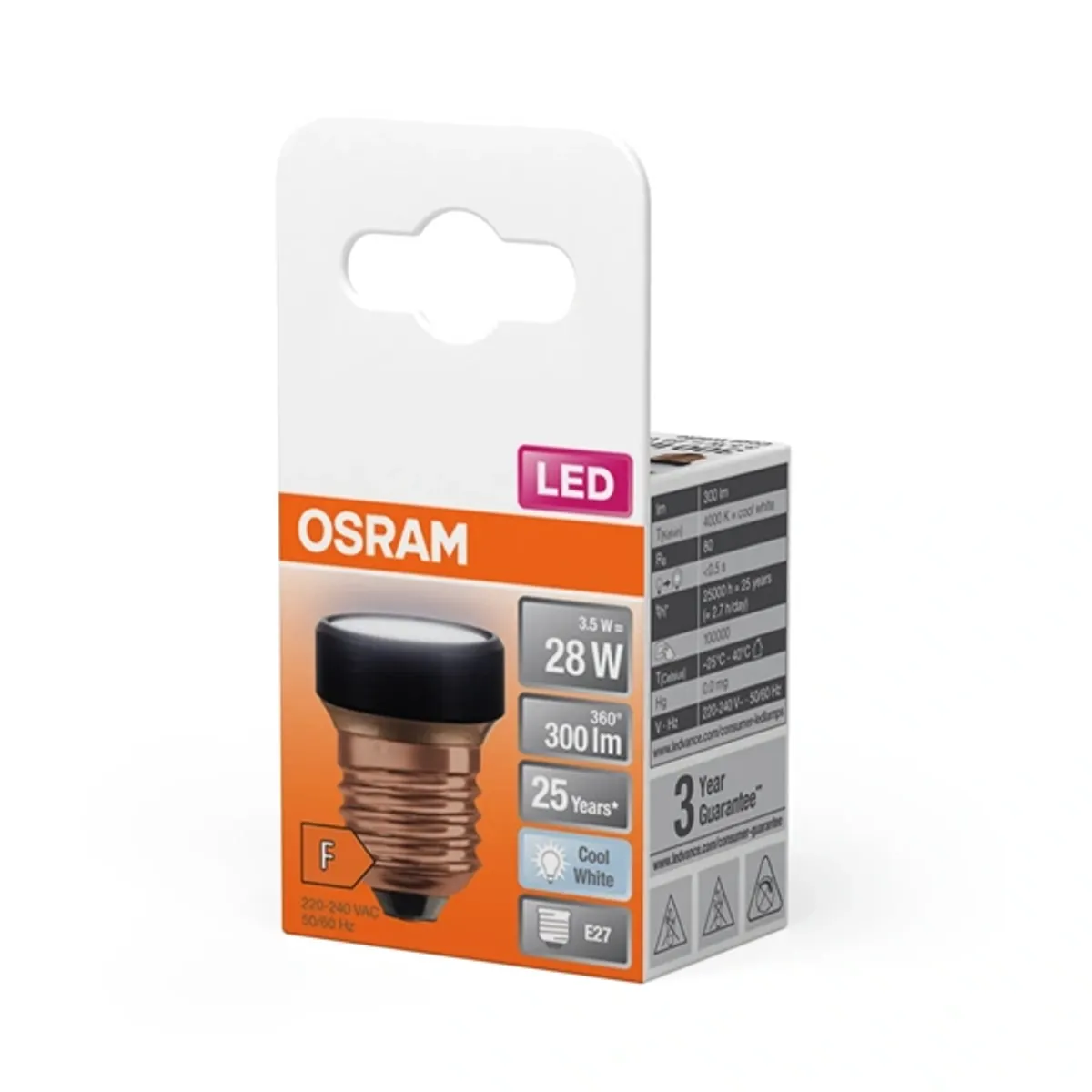Osram 4058075839991 LED Star Flat Frosted E27 4W 300lm 4000K IP20 Filament Van #2
