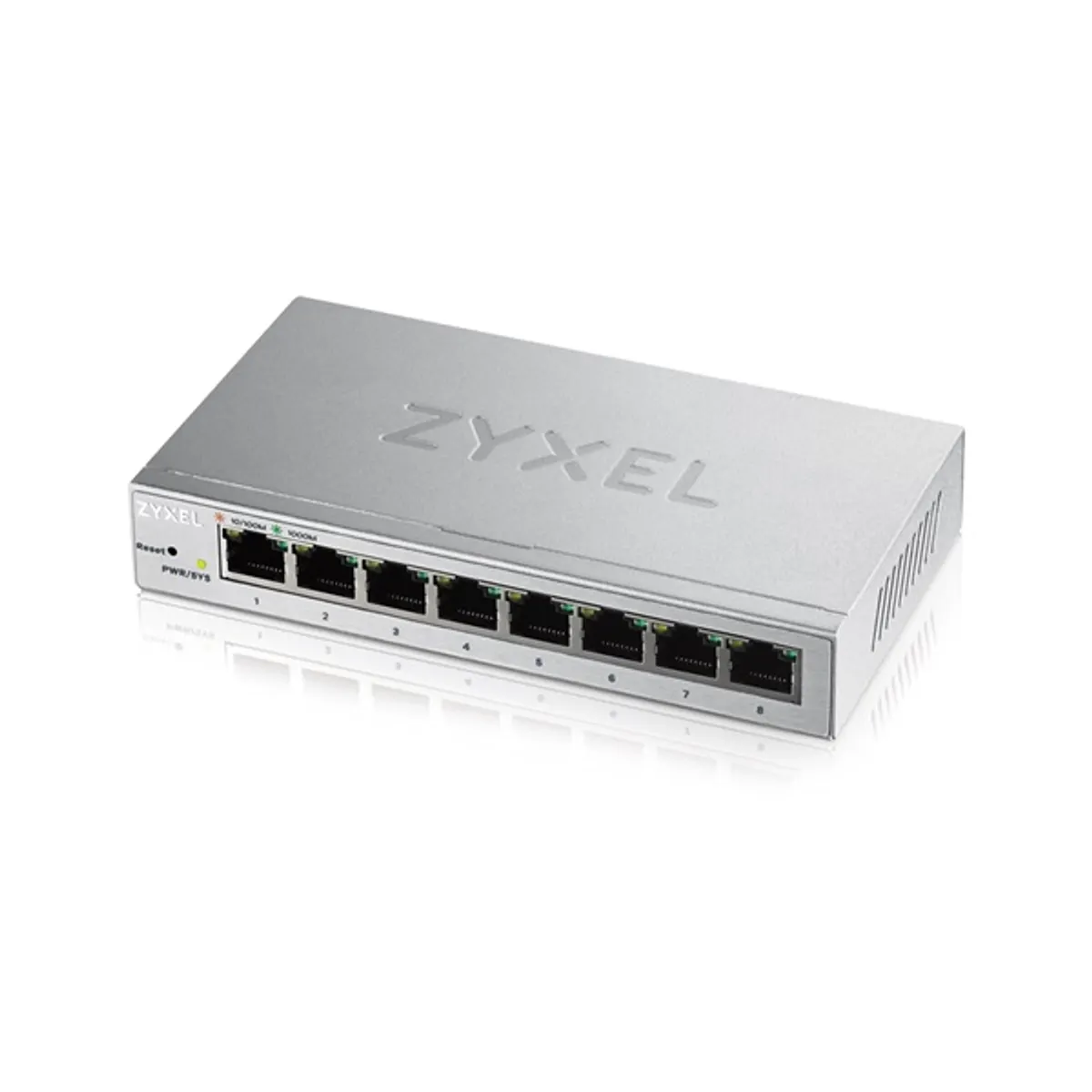ZYXEL GS1200-8-EU0101F GS1200-8 webmenedzselt kapcsoló 8-port Gigabit VLAN QoS IGMP snooping Jumbo frames 9000 #1