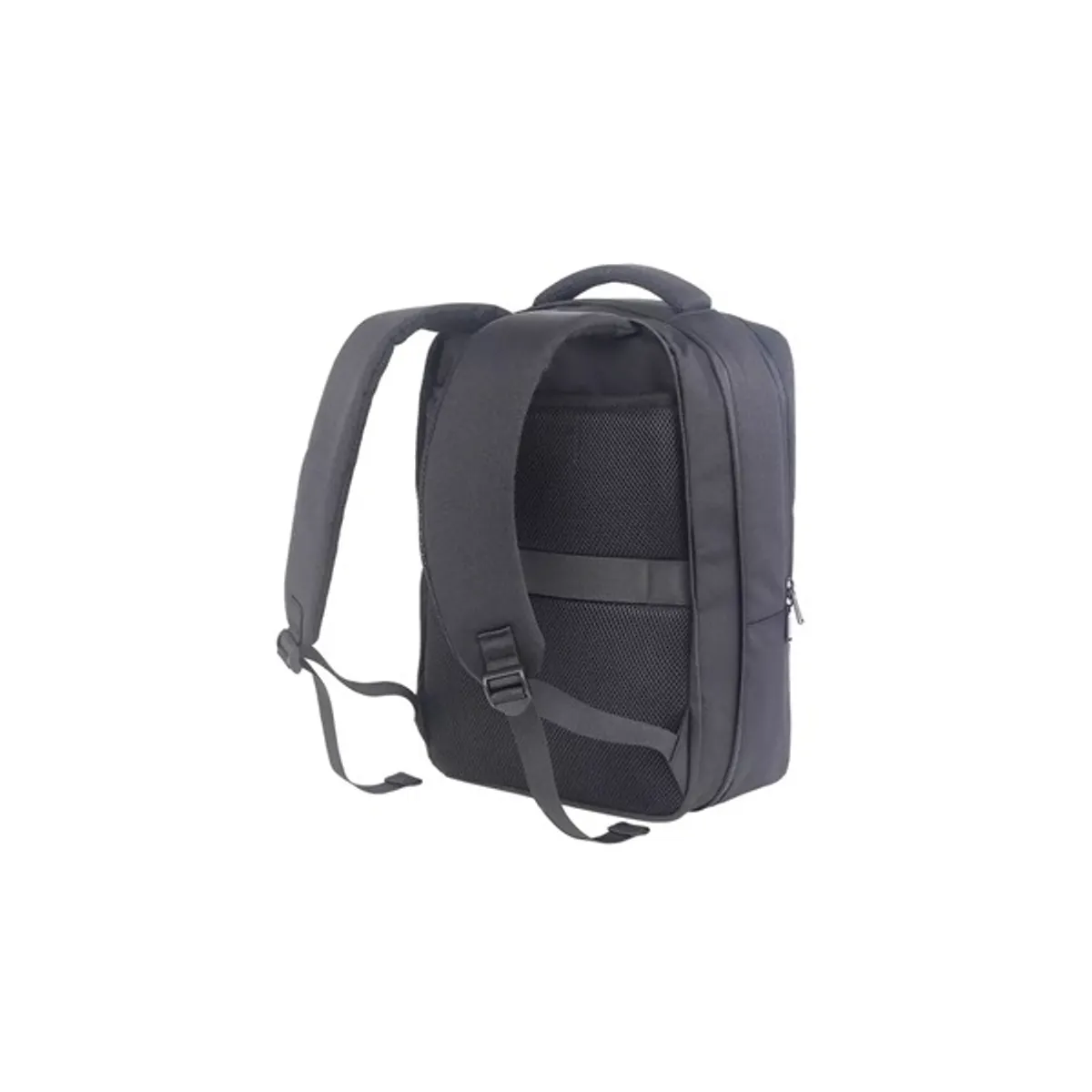 Canyon CNS-BPE5GY1 Hátizsák 15,6" notebook kompatibilitás, párnázott belső, poliészter, szürke, USB-A töltőport, 5 belső zseb #3